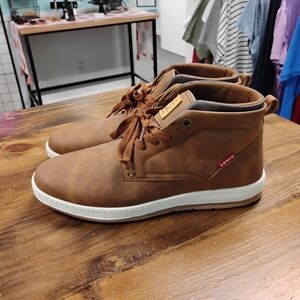 Levi's Men's Brown High-Top Sneakers
